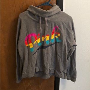 PINK Cowl Neck Sweatshirt